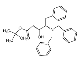 (3R,4S)-tert-butyl 4-(N,N-dibenzylamino)-3-hydroxy-5-phenylpentanoate CAS:390377-29-4 manufacturer & supplier