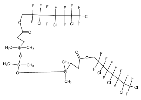 bis(3,5,7,8-tetrachloro-2,2,3,4,4,5,6,6,7,8,8-undecafluorooctyl) 3,3'-(1,1,3,3,5,5-hexamethyltrisiloxane-1,5-diyl)dipropionate CAS:3904-79-8 manufacturer & supplier