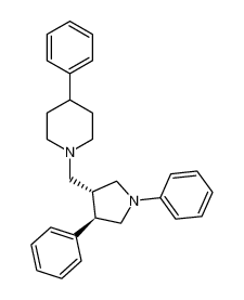 rel-1-(((3R,4R)-1,4-diphenylpyrrolidin-3-yl)methyl)-4-phenylpiperidine CAS:390400-51-8 manufacturer & supplier