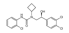 (S)-3-(2-chlorophenyl)-1-cyclobutyl-1-(2-(3,4-dichlorophenyl)-2-hydroxyethyl)urea CAS:390405-91-1 manufacturer & supplier