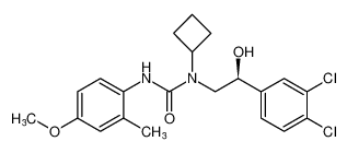 (S)-1-cyclobutyl-1-(2-(3,4-dichlorophenyl)-2-hydroxyethyl)-3-(4-methoxy-2-methylphenyl)urea CAS:390406-11-8 manufacturer & supplier