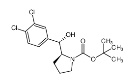 tert-butyl (S)-2-((S)-(3,4-dichlorophenyl)(hydroxy)methyl)pyrrolidine-1-carboxylate CAS:390406-43-6 manufacturer & supplier