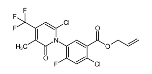 allyl 2-chloro-5-(6-chloro-3-methyl-2-oxo-4-(trifluoromethyl)pyridin-1(2H)-yl)-4-fluorobenzoate CAS:390412-60-9 manufacturer & supplier