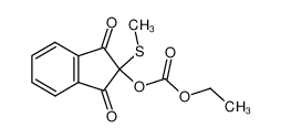 2-Aethoxycarbonyloxy-2-methylmercapto-indandion-(1,3) CAS:39055-53-3 manufacturer & supplier