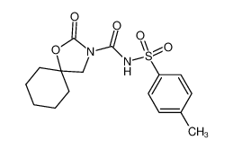 2-oxo-1-oxa-3-aza-spiro[4.5]decane-3-carboxylic acid toluene-4-sulfonylamide CAS:39056-55-8 manufacturer & supplier