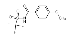 C,C,C-Trifluoro-N-(4-methoxy-benzoyl)-methanesulfonamide CAS:39063-05-3 manufacturer & supplier