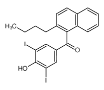 (2-Butyl-naphthalen-1-yl)-(4-hydroxy-3,5-diiodo-phenyl)-methanone CAS:39070-81-0 manufacturer & supplier