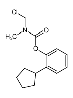 Chloromethyl-methyl-carbamic acid 2-cyclopentyl-phenyl ester CAS:39074-57-2 manufacturer & supplier