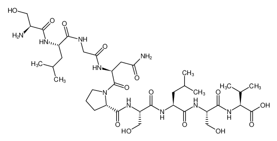 L-seryl-L-leucylglycyl-L-asparaginyl-L-prolyl-L-seryl-L-leucyl-L-seryl-L-valine CAS:390748-79-5 manufacturer & supplier