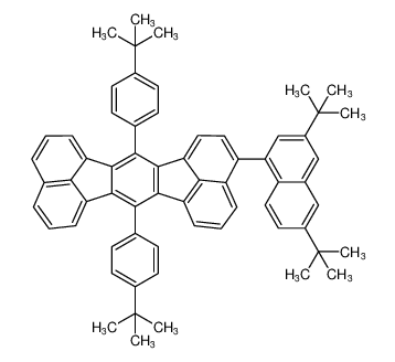 Acenaphtho[1,2-k]fluoranthene,3-[3,6-bis(1,1-dimethylethyl)-1-naphthalenyl]-7,14-bis[4-(1,1-dimethylethyl)phenyl]- CAS:390762-07-9 manufacturer & supplier