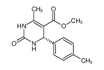 methyl (S)-6-methyl-2-oxo-4-(p-tolyl)-1,2,3,4-tetrahydropyrimidine-5-carboxylate CAS:390763-51-6 manufacturer & supplier