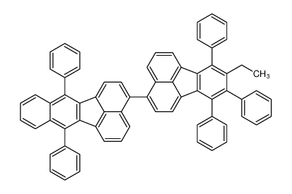 3-(8-ethyl-7,9,10-triphenylfluoranthen-3-yl)-7,12-diphenylbenzo[k]fluoranthene CAS:390764-46-2 manufacturer & supplier