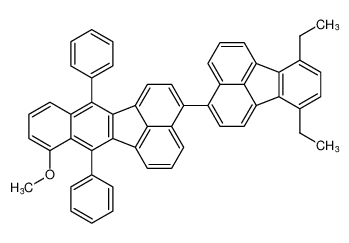 3-(7,10-diethylfluoranthen-3-yl)-8-methoxy-7,12-diphenylbenzo[k]fluoranthene CAS:390764-48-4 manufacturer & supplier