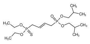 4-Diisobutoxyphosphoryl-but-2-enyl-thiophosphonsaeure-di-O-ethylester CAS:3908-21-2 manufacturer & supplier