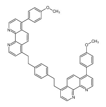 1,4-bis(2-(7-(4-methoxyphenyl)-1,10-phenanthrolin-4-yl)ethyl)benzene CAS:390802-35-4 manufacturer & supplier