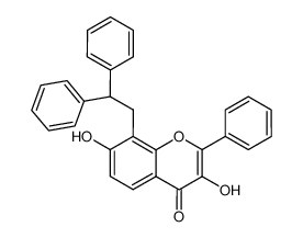 8-(2,2-diphenyl-ethyl)-3,7-dihydroxy-2-phenyl-chromen-4-one CAS:39081-79-3 manufacturer & supplier