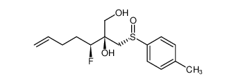 (2R,3S)-3-fluoro-2-(((S)-p-tolylsulfinyl)methyl)hept-6-ene-1,2-diol CAS:390823-85-5 manufacturer & supplier