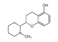 2H-1-Benzopyran-5-ol, 3,4-dihydro-2-[(2R)-1-methyl-2-piperidinyl]-,(2S)-rel- CAS:390825-02-2 manufacturer & supplier