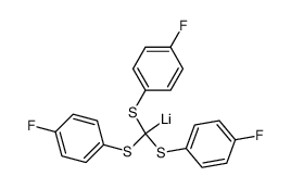 (tris((4-fluorophenyl)thio)methyl)lithium CAS:39090-39-6 manufacturer & supplier