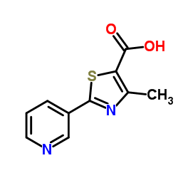 4-methyl-2-pyridin-3-yl-1,3-thiazole-5-carboxylic acid CAS:39091-01-5 manufacturer & supplier