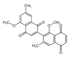 2,6'-bis(5-methoxy-7-methyl-1,4-naphthoquinone) CAS:39093-14-6 manufacturer & supplier