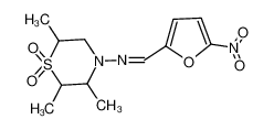 (5-nitro-furan-2-ylmethylene)-(2,3,6-trimethyl-1,1-dioxo-1λ6-thiomorpholin-4-yl)-amine CAS:39097-39-7 manufacturer & supplier