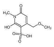 2-Hydroxy-4-methoxymethyl-1-methyl-6-oxo-1,6-dihydro-pyridine-3-sulfonic acid CAS:39098-28-7 manufacturer & supplier