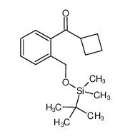 2-(tert-butyldimethylsilyloxymethyl)phenyl cyclobutyl ketone CAS:391198-61-1 manufacturer & supplier