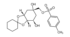 (1R,2S,3R,5R)-1,2-O-cyclohexylidene-5-C-[(O-tosyl)-hydroxymethyl]-cyclohexane-1,2,3,5-tetrol CAS:391209-96-4 manufacturer & supplier