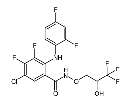 5-chloro-2-((2,4-difluorophenyl)amino)-3,4-difluoro-N-(3,3,3-trifluoro-2-hydroxypropoxy)benzamide CAS:391211-66-8 manufacturer & supplier