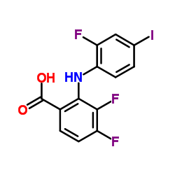 3,4-Difluoro-2-((2-fluoro-4-iodophenyl)amino)benzoic acid CAS:391211-97-5 manufacturer & supplier