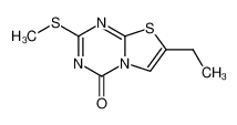 7-ethyl-2-methylsulfanyl-thiazolo[3,2-a][1,3,5]triazin-4-one CAS:39122-72-0 manufacturer & supplier