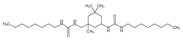 1-octyl-3-((1,3,3-trimethyl-5-(3-octylureido)cyclohexyl)methyl)urea CAS:391241-27-3 manufacturer & supplier