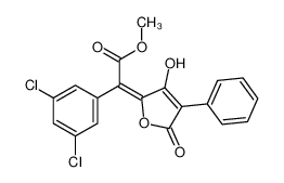 methyl (2Z)-2-(3,5-dichlorophenyl)-2-(3-hydroxy-5-oxo-4-phenylfuran-2-ylidene)acetate CAS:39133-77-2 manufacturer & supplier