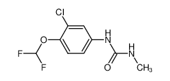 N-(3-Chlor-4-difluormethoxyphenyl)-N'-methylharnstoff CAS:39139-10-1 manufacturer & supplier