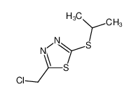 2-chloromethyl-5-isopropylsulfanyl-[1,3,4]thiadiazole CAS:3914-49-6 manufacturer & supplier