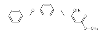 (E)-5-(4-Benzyloxy-phenyl)-3-methyl-pent-2-enoic acid methyl ester CAS:39144-91-7 manufacturer & supplier