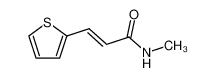 3t-[2]thienyl-acrylic acid methylamide CAS:39145-15-8 manufacturer & supplier