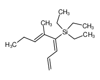 Triethyl-[(E)-2-methyl-1-prop-2-en-(Z)-ylidene-pent-2-enyl]-silane CAS:39146-74-2 manufacturer & supplier