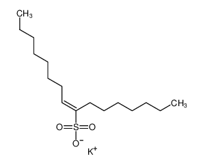 8-Hexadecene-8-sulfonic acid, potassium salt, (8E)- CAS:39150-23-7 manufacturer & supplier