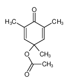 Essigsaeure-(4-oxo-1,3,5-trimethylcyclohexa-2,5-dienyl)ester CAS:39150-80-6 manufacturer & supplier