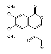 4-bromoacetyl-6,7-dimethoxy-isochromen-1-one CAS:39153-88-3 manufacturer & supplier