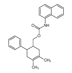 [1]naphthyl-carbamic acid-(3,4-dimethyl-6-phenyl-cyclohex-3-enylmethyl ester) CAS:39155-62-9 manufacturer & supplier