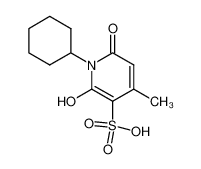 1-Cyclohexyl-2-hydroxy-4-methyl-6-oxo-1,6-dihydro-pyridine-3-sulfonic acid CAS:39158-64-0 manufacturer & supplier