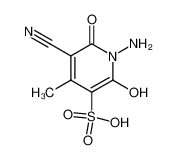 1-Amino-5-cyano-2-hydroxy-4-methyl-6-oxo-1,6-dihydro-pyridine-3-sulfonic acid CAS:39158-66-2 manufacturer & supplier