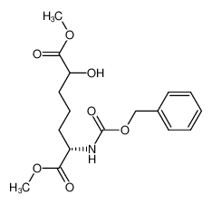 dimethyl (2RS,6S)-2-hydroxy-6-[N-(benzyloxycarbonyl)-amino]heptane-1,7-dioate CAS:391594-67-5 manufacturer & supplier