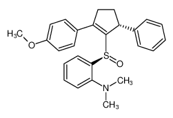 Benzenamine,2-[(R)-[(5R)-2-(4-methoxyphenyl)-5-phenyl-1-cyclopenten-1-yl]sulfinyl]-N,N-dimethyl-, rel- CAS:391605-57-5 manufacturer & supplier