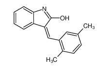 (3E)-3-(2,5-Dimethylbenzylidene)-1,3-dihydro-2H-indol-2-one CAS:391614-13-4 manufacturer & supplier