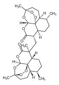 3,12-Epoxy-12H-pyrano[4,3-j]-1,2-benzodioxepin-10(3H)-one,9-[[(3R,5aS,6R,8aS,9S,12S,12aR)-decahydro-3,6-dimethyl-10-oxo-3,12-epoxy-12H-pyrano[4,3-j]-1,2-benzodioxepin-9-yl]methyl]octahydro-3,6,9-trimethyl-, (3R,5aS,6R,8aS,9S,12S,12aR)- CAS:3