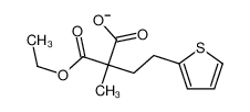 2-ethoxycarbonyl-2-methyl-4-thiophen-2-ylbutanoate CAS:391678-00-5 manufacturer & supplier